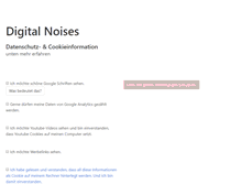 Tablet Screenshot of digital-noises.com
